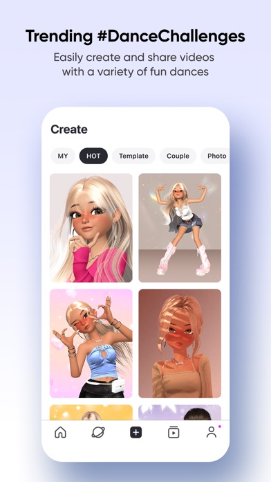 ZEPETO: Avatar, Connect & Live App Store screenshot