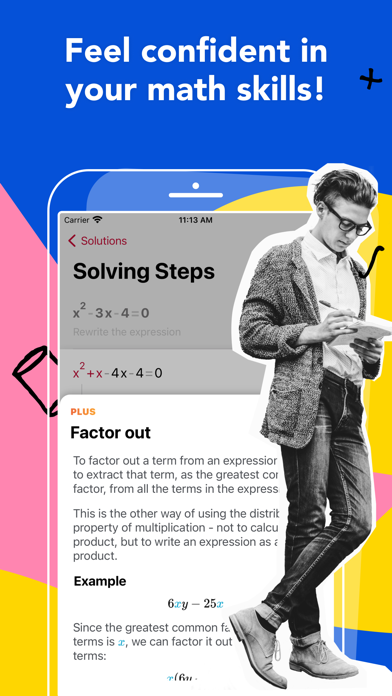 Photomath App Store screenshot