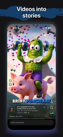 Cantina: AI Video & Characters App Store screenshot