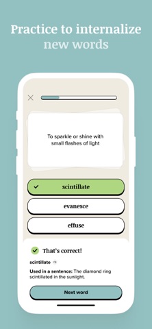 Vocabulary - Learn words daily App Store screenshot