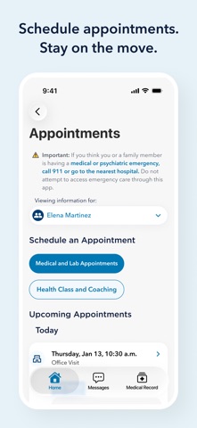 Kaiser Permanente App Store screenshot