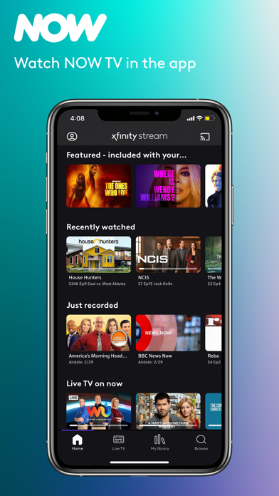 Xfinity Stream App Store screenshot