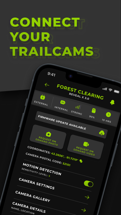 Tactacam REVEAL App Store screenshot