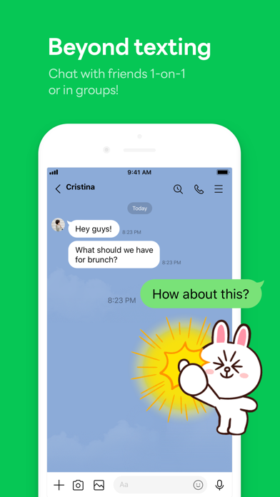 LINE App Store screenshot