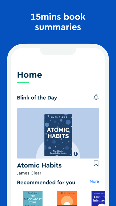 Blinkist: Book Summaries Daily App Store screenshot