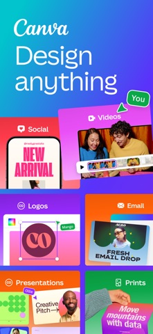 Canva AI Photo & Video Editor App Store screenshot