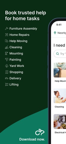 Taskrabbit - Handyman & more App Store screenshot