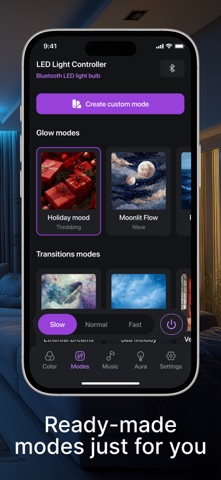 LED light controller LED lamp App Store screenshot