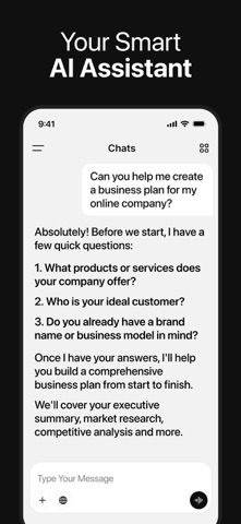 Chatbot App: AI Assistant App Store screenshot