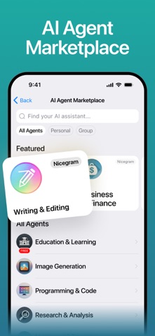 Nicegram: AI for Telegram X App Store screenshot