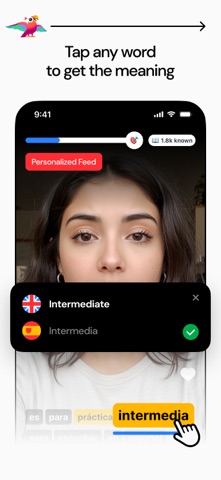 Parrot – Learn Spanish App Store screenshot