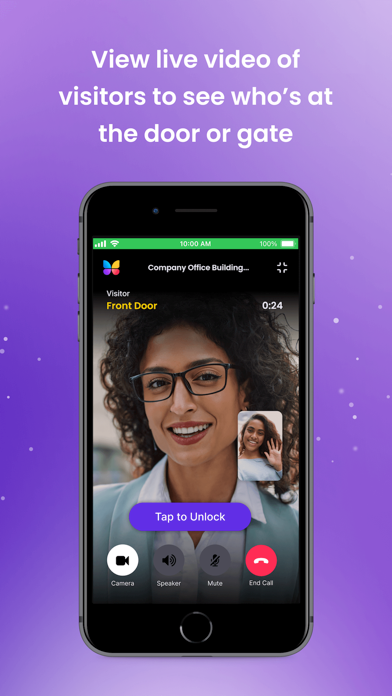 ButterflyMX App Store screenshot