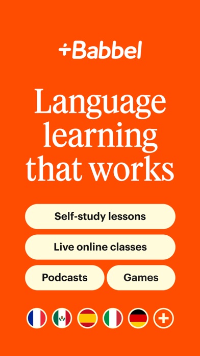 Babbel - Language Learning App Store screenshot