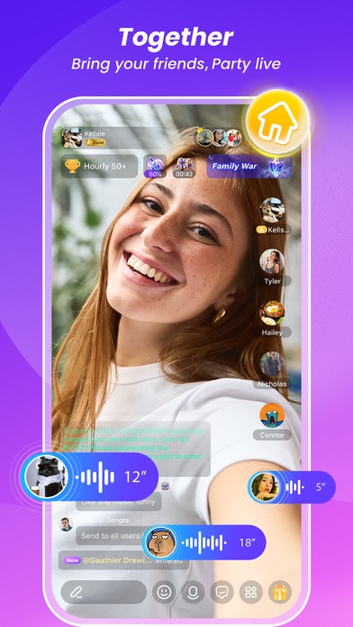 SUGO-Online Chat Party App Store screenshot