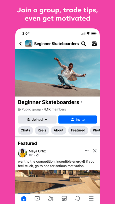 Facebook App Store screenshot