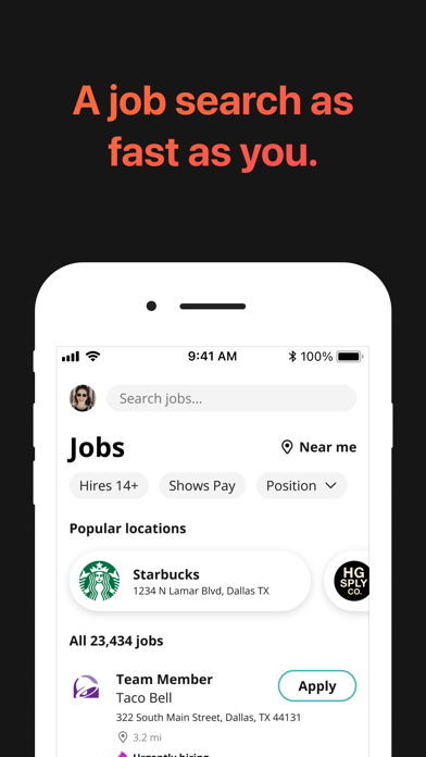 Seasoned: Jobs & Community App Store screenshot