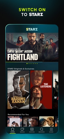 STARZ App Store screenshot
