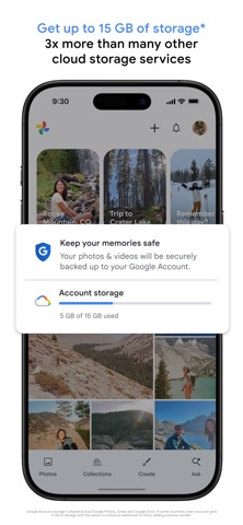 Google Photos: Backup & Edit App Store screenshot