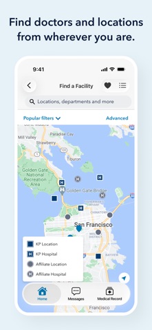 Kaiser Permanente App Store screenshot
