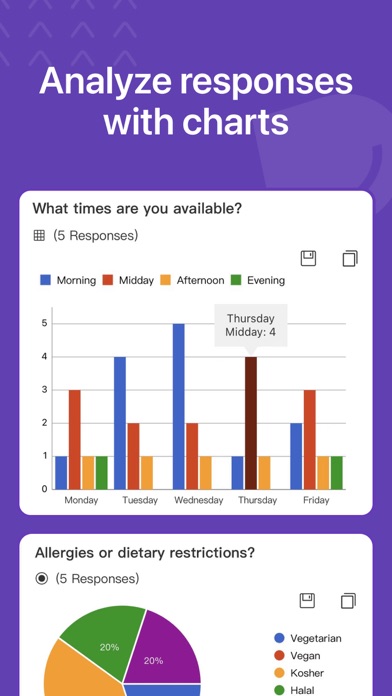 Forms for Google Docs App Store screenshot