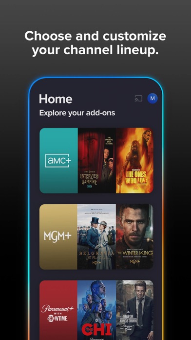 Sling: Live TV, Sports & News App Store screenshot