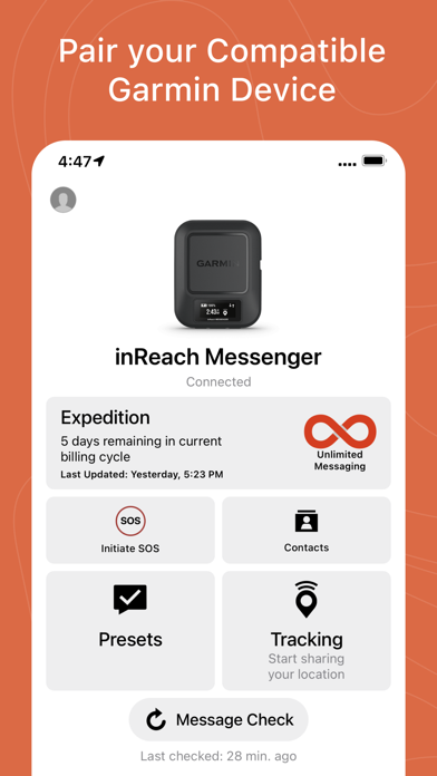Garmin Messenger™ App Store screenshot