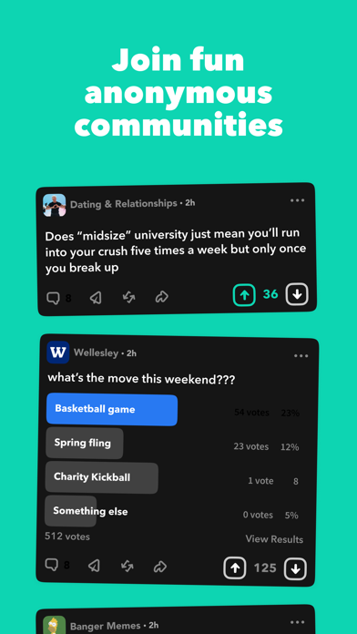 Yik Yak App Store screenshot