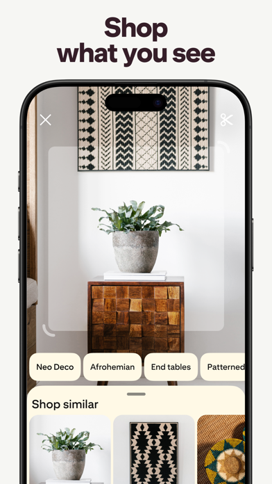 Pinterest App Store screenshot