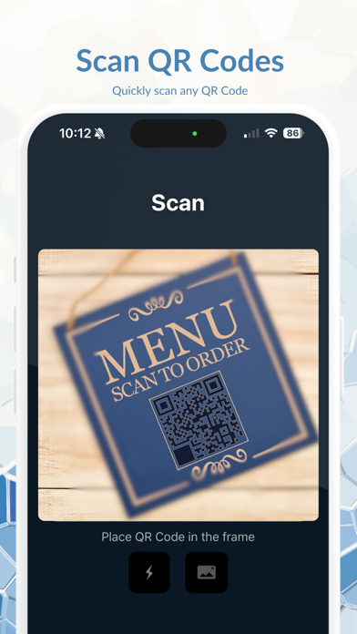 Scan QR Code Now App Store screenshot