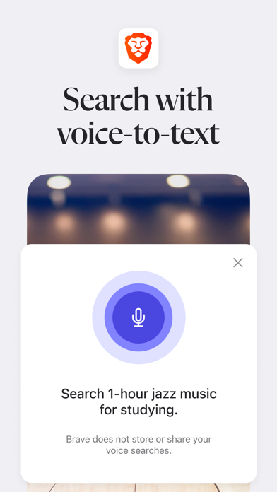 Brave Browser & Search Engine App Store screenshot