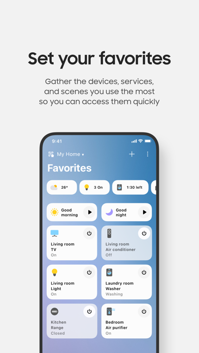SmartThings App Store screenshot