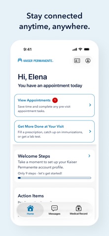 Kaiser Permanente App Store screenshot