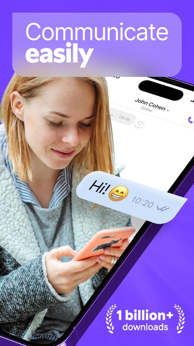 Rakuten Viber Messenger App Store screenshot