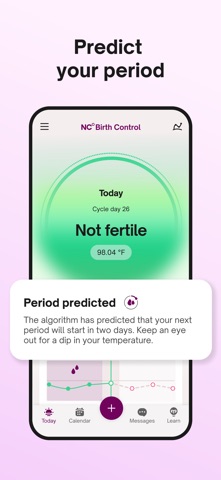 Natural Cycles: Fertility App App Store screenshot