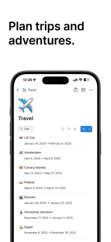 Notion: Notes, Tasks, AI App Store screenshot