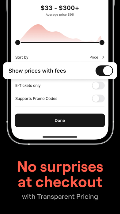 SeatGeek - Buy Event Tickets App Store screenshot