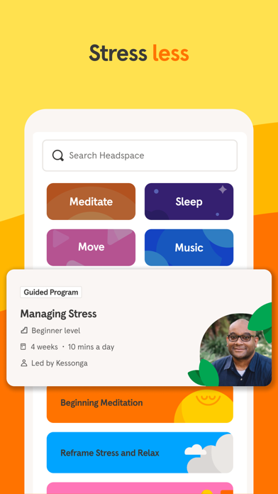Headspace: Sleep & Meditation App Store screenshot