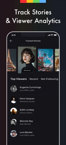 Reports Unfollowers Followers+ App Store screenshot