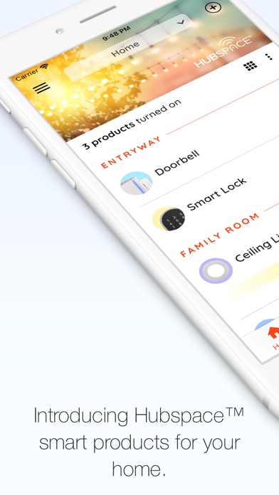 Hubspace App Store screenshot