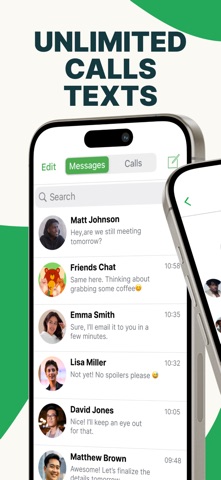 textPlus: Text Message + Call App Store screenshot