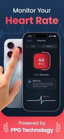 Heartica: Heart Rate Monitor App Store screenshot