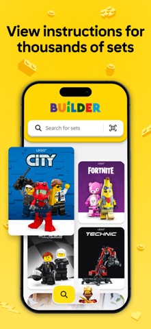 LEGO® Builder: 3D Instructions App Store screenshot