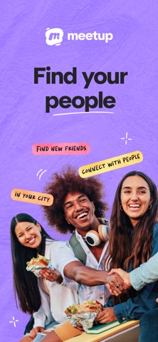 Meetup: Social Events & Groups App Store screenshot