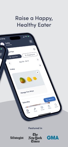 Solid Starts: Baby First Foods App Store screenshot