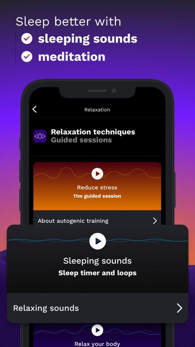 RISE: Sleep Tracker App Store screenshot