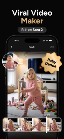 Momo: AI Photo & Video Maker App Store screenshot