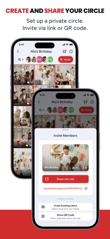 PhotoCircle App Store screenshot