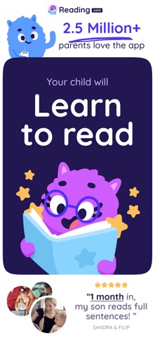 Learn to Read - Reading.com App Store screenshot