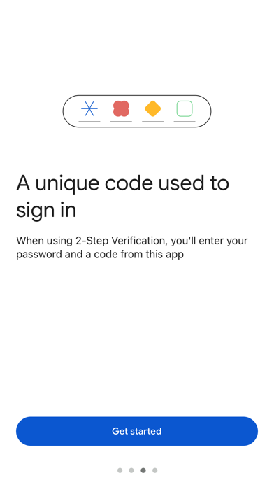 Google Authenticator App Store screenshot