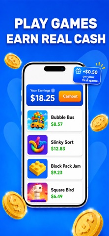 SpeedCash: Play & Earn Rewards App Store screenshot